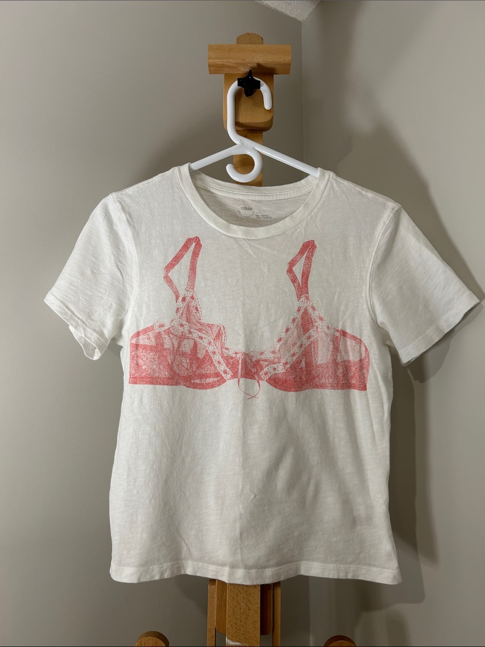 aerie | Lingerie Graphic Print T-Shirt | Size S